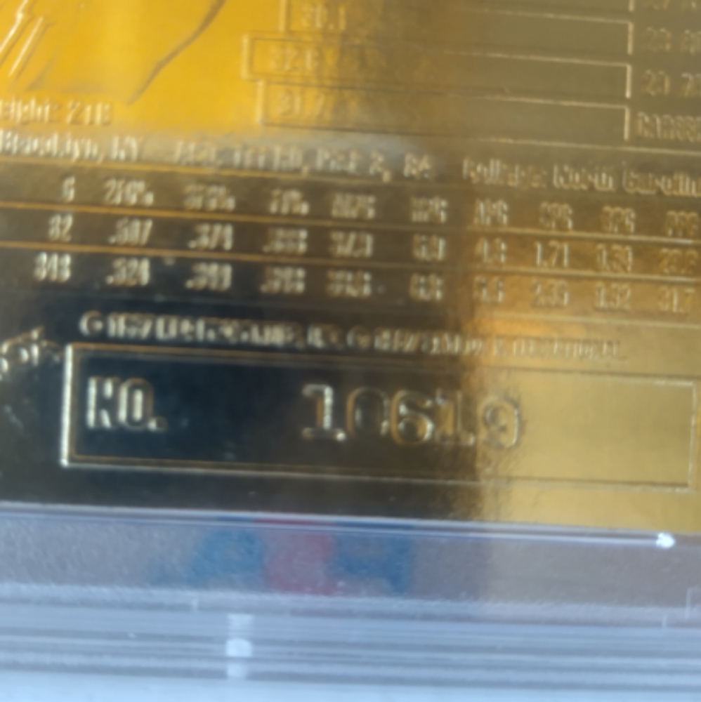 🏀🏆Michael Jordan "Skybox Z-Force 23K Solid Gold Insert" Slab🏆🏀 - Picture 4 of 7